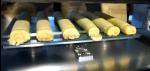 Automatic Commercial Cake Slicer Embryo Sponge Cake Cutting Equipment