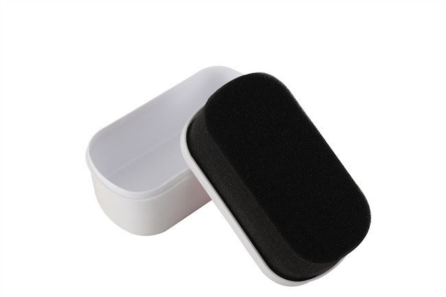 HY-342 Shoe Shine Sponge Round At Both Ends Leather Shoes Quick Shine Instant Shoe Polish