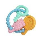Eco Friendly Baby Silicone Products Food Grade Pacifier Clip Ring Teether