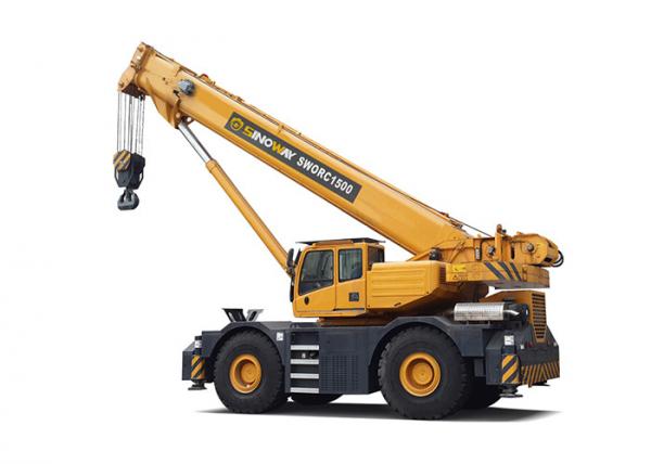 Quality 150 ton Heavy Hydraulic Mobile Crane Rigid Suspension SWORC1500 for sale
