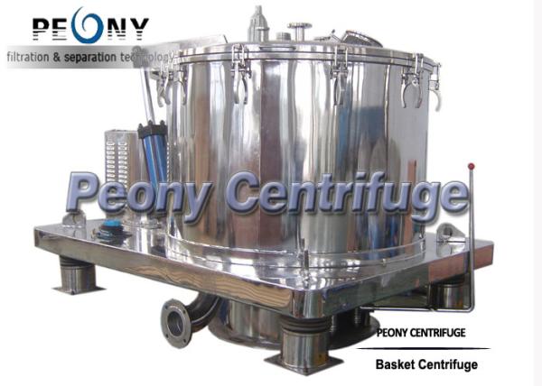 Flatform Bottom GMP 0.01mm Discharge Food Separator - Centrifuge For Separating