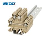 JDK 4Q/35 Electrical Wire Terminal Blocks 4 Mm² Cross Section Light Weight