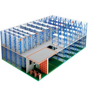 Wholesale Two Level Storage Shelving Warehouse Mezzanine Systems Customized Height from china suppliers