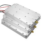 Aluminum Alloy 50W RF Amplifier Module Super Frequency Band 5000-6000MHz Signal