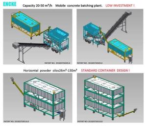 Wholesale Automatic Wet Batching Plant Concrete Quick Installation Without Crane Fast moving on site from china suppliers
