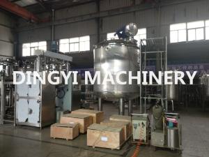 Wholesale PLC Control Jacketed Stainless Steel Mixing Tanks 380V 220V For Food / Chemical from china suppliers