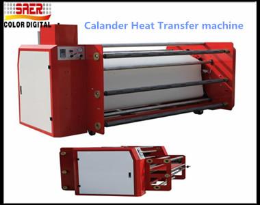 Oil Heating Textile Sublimation Printing Machine Adjustable Thermostat High