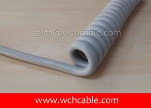 Wholesale UL Curly Cable, AWM Style UL21755 16AWG 2C VW-1 90°C 600V, PVC / TPU from china suppliers