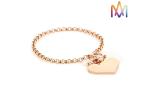 18mm Length Toggle Clasp Closure Cross Chain Bracelet
