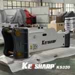 KS550 Box Type Excavator Hydraulic Breakers For Mining / Metallurgy