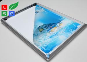 Wholesale LSD 21mm Depth side lit LED Poster Frame Light Box Wall Mounted For Coffee Bar from china suppliers