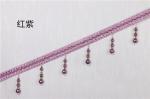 Handmade fashionable chain beads lace tassels fringes for curtain/sofa/pillow