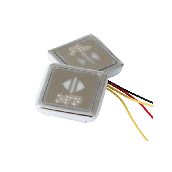 Elevator Spare Parts DC24V Input Voltage 32.5mm Cutout Dimensionon Braille
