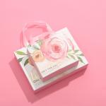 Logo Printed Pink Custom Cardboard Jewelry Boxes Drawer Storage Design