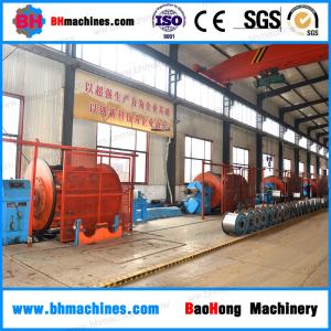 Wholesale Cables and Cable Compounds Rigid Cage Stranding Machine for producing acsr conductor RIGID TYPE STRANDING MACHINE from china suppliers
