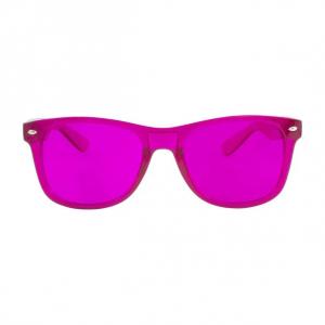 Wholesale Against UVA Color Chakra Sunglasses Mood Boosting PC Frame Sunglasses from china suppliers