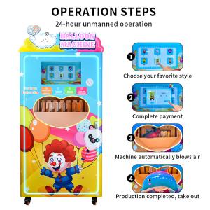 Wholesale Coin Operated Balloon Vending Machine Automatic Balloon Machine With Screen for Shopping Mall from china suppliers
