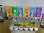 Fast Cooling Six Tank Juice Dispenser Machine , Electric Beverage Dispenser