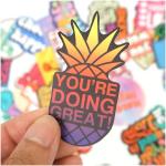 Die Cut Self Adhesive Stickers Matte Glossy Lamination Printable Vinyl Sticker