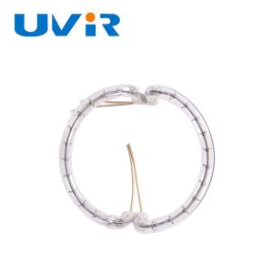 Wholesale 150-6000w 3d Shaped Single Tube Clear Infrared Heating Element Tube For Industrial Heating from china suppliers
