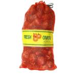 50*80 Circular Mesh Bag for Onion Hdpe Material 20kg Net Bag L-sewing and Mouth