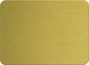 China Brush aluminum composite panel  1220mm*2440mm*3mm  silver/golden/bronze on sale