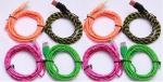 Micro USB Cable Fabric Braided Cable 1M 3FT 2M 6FT 3M 10FT For Htc Lenovo Huawei