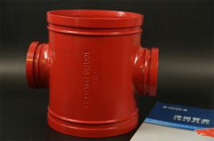 Wholesale Groove Connection Four Way Tee Pipe Fitting For Petroleum Industry from china suppliers
