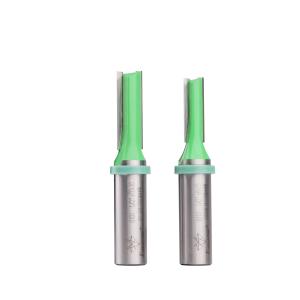 Wholesale Industrial Double Flute Straight Router Bits Carbide For Solid Wood from china suppliers