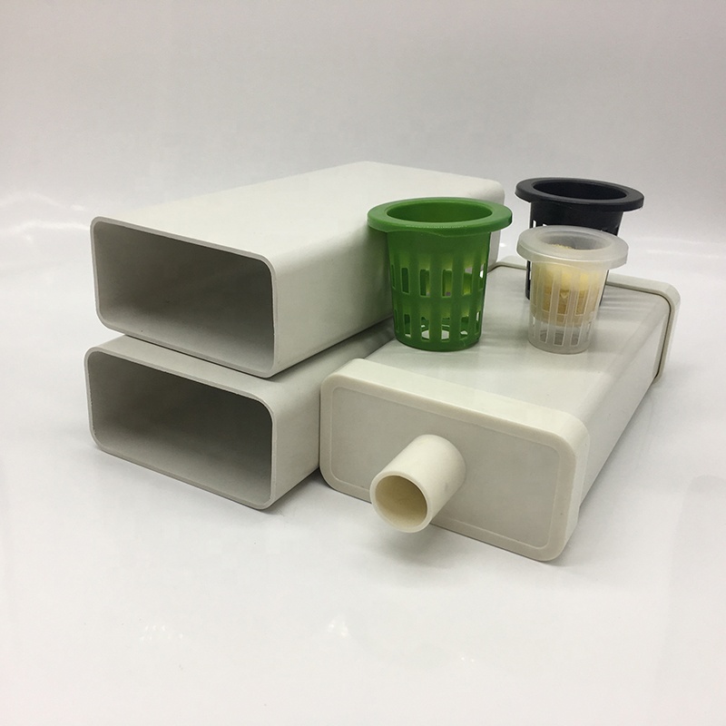 Food-Grade NFT PVC Tube and PVC Gutter for Mass Production Hydroponic Growing System