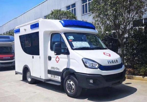 Iveco Ambulance Euro 5 Emergency Ambulance Car Curb Weight 2970 Kg Wheel Base