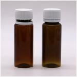 Body Material PET 50ml Plastic Liquid Bottle for Medical Packaging and Oral