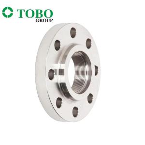 Wholesale ASTM A182 Gr F55 ASME/ANSI/ASA B16.5 SS Threaded Plate Flange from china suppliers