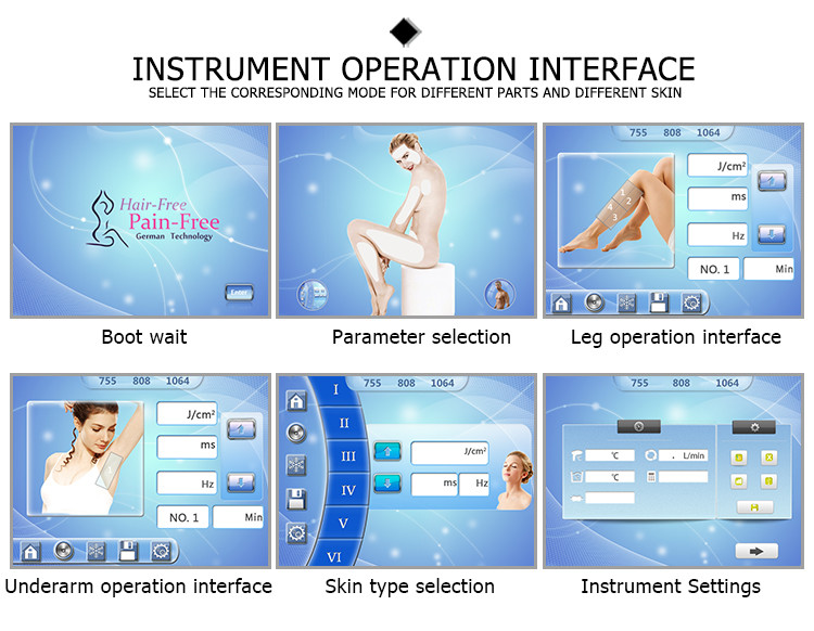 super power permanent professional machine men painless effective milesman epicare 808 laser hair removal diode laser