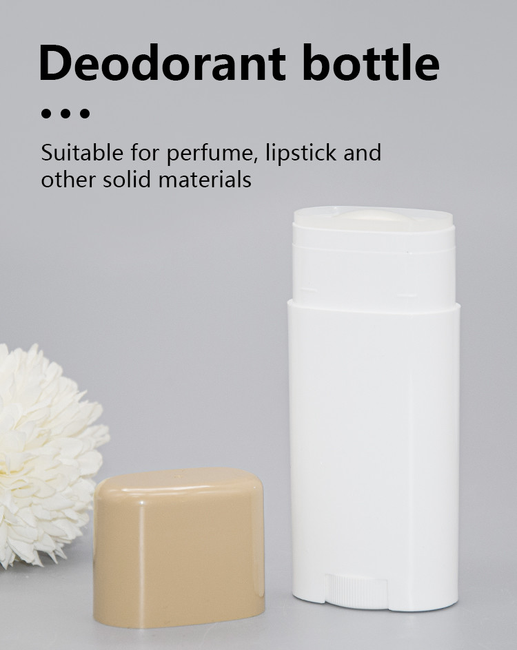 Natural Cosmetic Sunscreen Deodorant Stick Bottle Twist Up Oval 40g