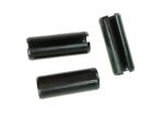 Zinc Finish Fastener Pins Black Slotted DIN 1481 Stainless Steel Spring Pins