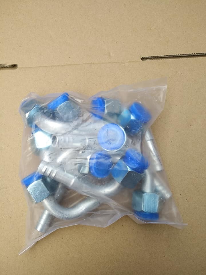 Auto A/C Hoses O-Ring Female Beadlock Fittings With R134a Port A/C Couplers Air Conditioning Hose Adapters R134a port