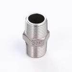 Stainless Steel Pipe Fittings 1/2" BSP Standard Hex Nipple