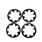 Sample 304 Stainless Steel External Tooth Lock Washers DIN 6797 Standard Metric