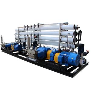 Wholesale Electric Power Seawater Desalination Equipment Style Seawater RO System Frame Structure SS316 Stainless Steel 304 FRP from china suppliers