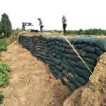 PP PET Non-Woven Fabric Geobag for Slope Protection and Greening Barren Mountain