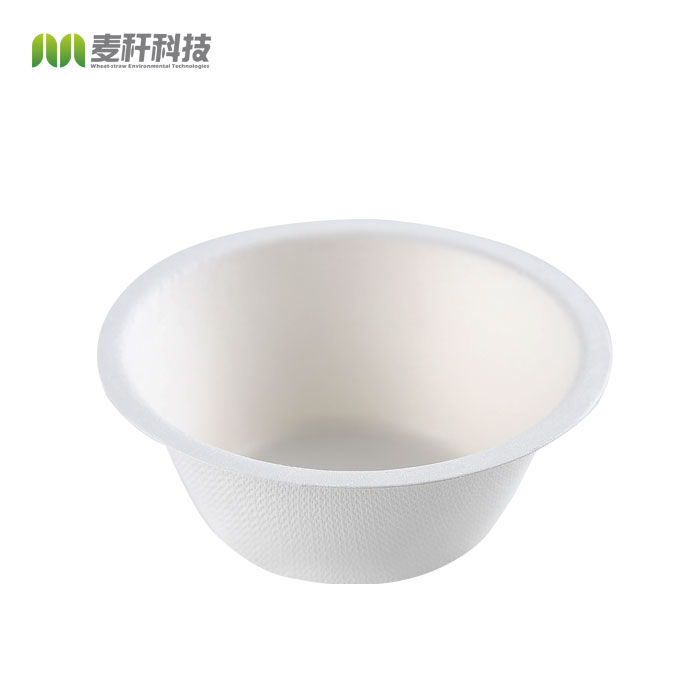 13oz/225ml 100% recyclable disposable sugarcane fiber dinnerware microwavable small snack/dessert bowl
