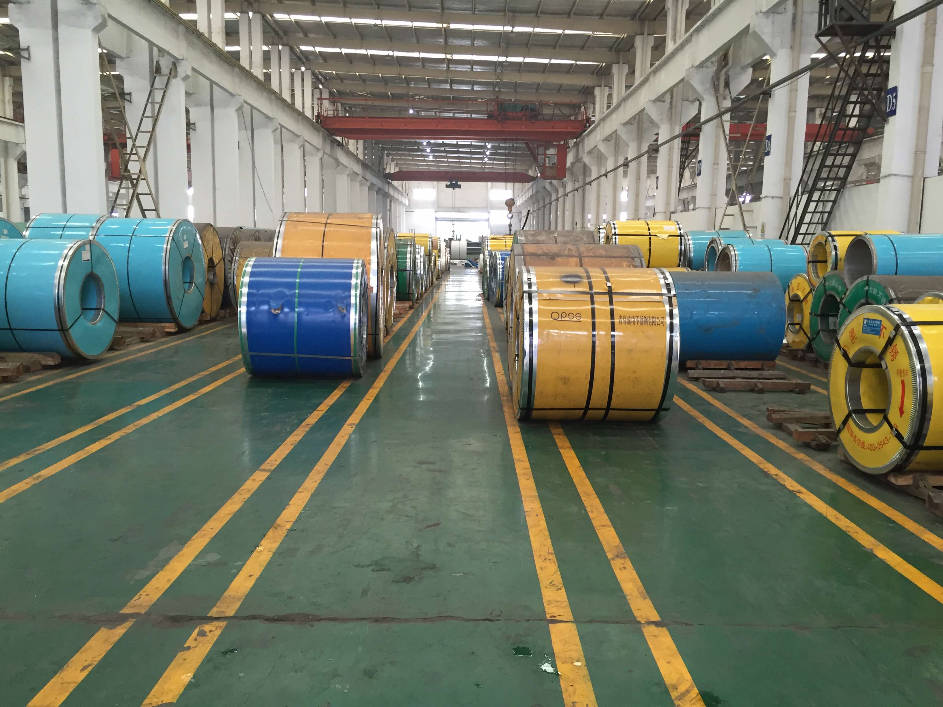 JIS SUS 304 Stainless Steel Coils Cold Rolled 0.8mm Thick 2B Surface