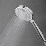 Brass Wall Mounted Rainfall Shower Head System Polished Chrome