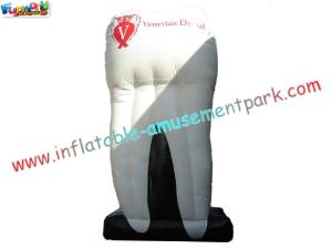 Wholesale Outdoor Advertising Inflatables tooth model with PVC coated nylon material from china suppliers