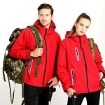 Lined Fleece Softshell Ski Jacket Outdoor Winter Windproof Plus Size Coat