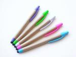 China Factory eco-friendly Paper pen colored plastic pens office pen