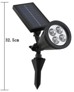 Wholesale Solar LED Spotlight lawn light insert landscape ligtht from china suppliers