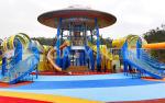 Anti-Slip EPDM Playground Rubber Floor With UV Resistant Multicolors