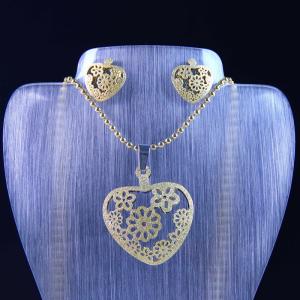 Wholesale High Quality Stainless Steel Jewelry Set LUS127 from china suppliers